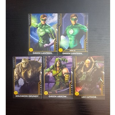 5 DC Injustice Gods Among Us Series 2 Green Lantern Arrow Lex Luthor Grundy 