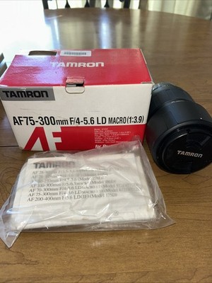 Tamron AF 75-300mm f/4-5.6 LD Tele-Macro 1:3.9 Pentax-AF Zoom Lens
