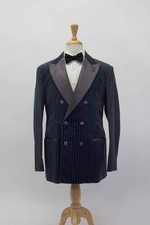 NWT 4595 Brunello Cucinelli Men's DB Ribbed Velvet Tuxedo Jacket 52/ 42US A262