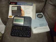 SHARP YO 380 Electronic Organizer