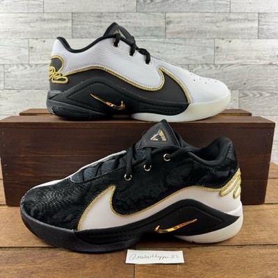 Nike LeBron 22 GS  Mogul  Black White Gold HV8616-100 GS Size 7Y/Women 8.5