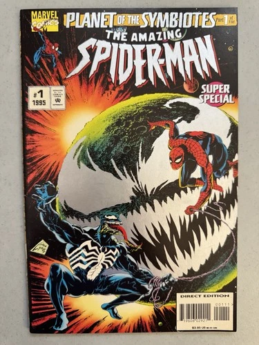 Amazing Spider-Man Super Special 1, NM 9.4, Marvel 1995, Planet of the Symbiotes