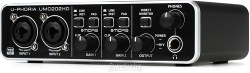 Behringer U-Phoria UMC202HD USB Audio Interface - Bild 2 von 7