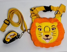 Toddler Leash Safety Harness Child Anti Lost Wrist Link Kids Travel Yellow Tiger