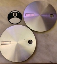 Set 2 Dino Aluminum 6-1116 Mag Wheel Center Cap Made In Italy Set 2 Dino Aluminum 6-1116 Mag Wheel Center Cap Made In Italy