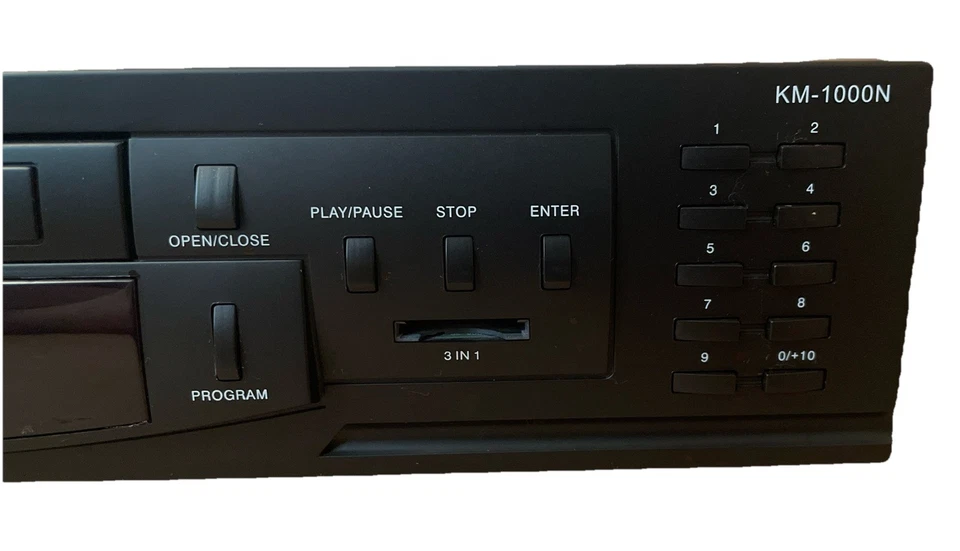 Mezclador de karaoke profesional RSQ KM-1000N | Funcionamiento probado | Entradas de micrófono dobles Foto 4 de 4