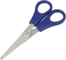 Chef Craft Household Stainless Steel Scissors, 5.5 inch, Blue