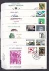 [LG80850] Belgium Nice Lot FDC First Day Covers UNG