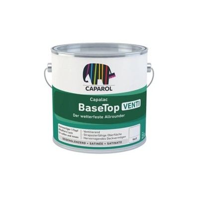 Caparol Capalac BaseTop Seidenglanzlack Weiß Base Venti 750 ml oder 2,5 Liter