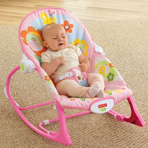 fisher price pink bunny infant to toddler rocker