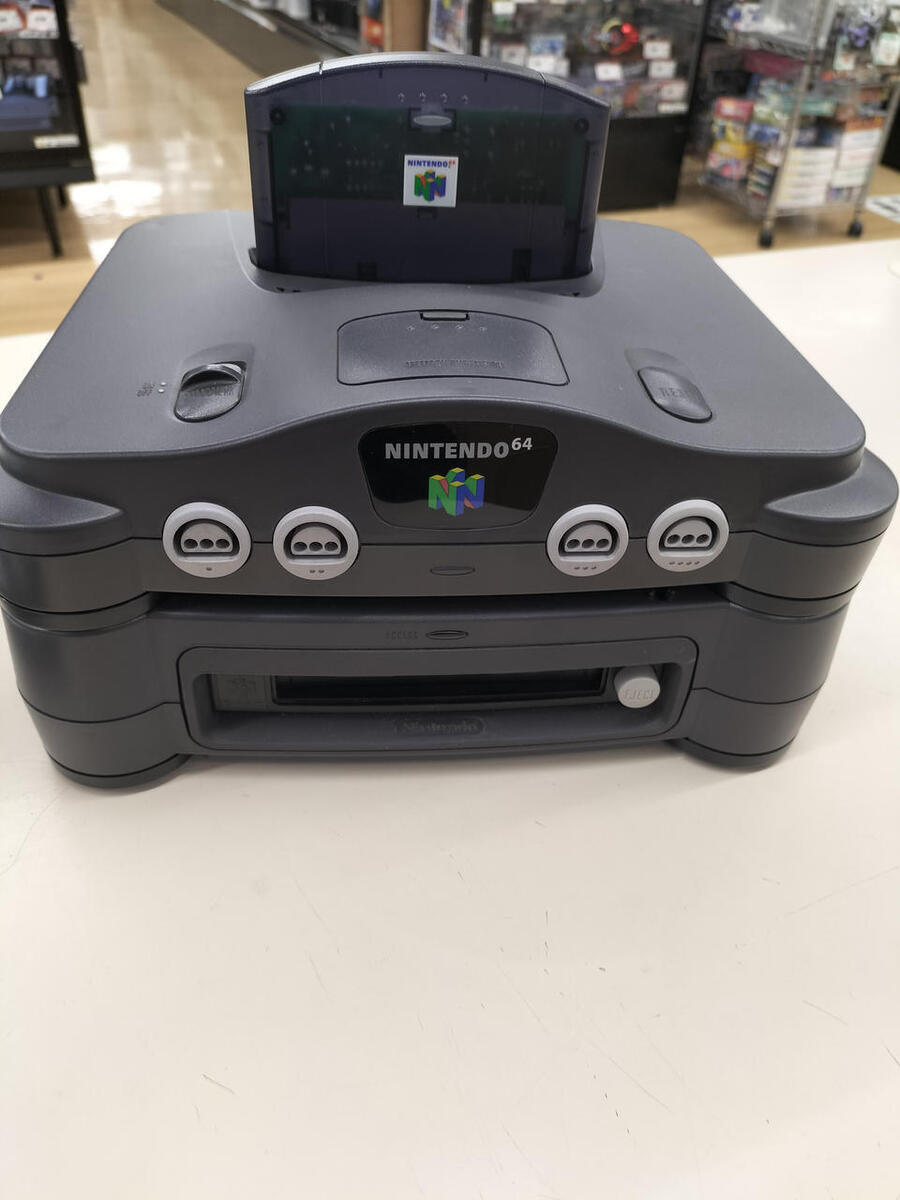 Super Rare Nintendo 64 + Randnet 64DD + Softwares used from Super Rare Nintendo 64 + Randnet 64DD + Softwares used from