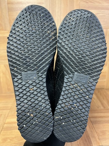 RAREš„ Sz 4 Asics Onitsuka Tiger MEXICO 66 SD SLIP-ON 1183A711 BLACK-OUTShoes - Picture 11 of 11
