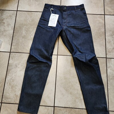 G-Star Raw Grip 3D Relaxed Tapered Jeans Men's Size 30x32 Raw Denim NWT $200