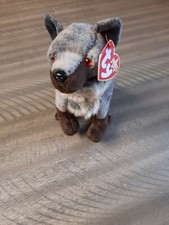 TY Beanie Baby - HOWL the Wolf (7 inch) - MWMTs Stuffed Animal Toy