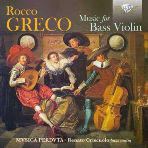 Rocco Greco Rocco Greco: Music for Bass Violin (CD) Album
