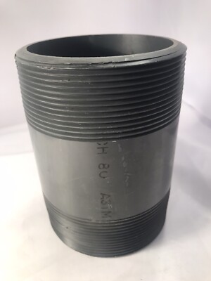 4'' x 6'' PVC Schedule 80 Threaded Nipple