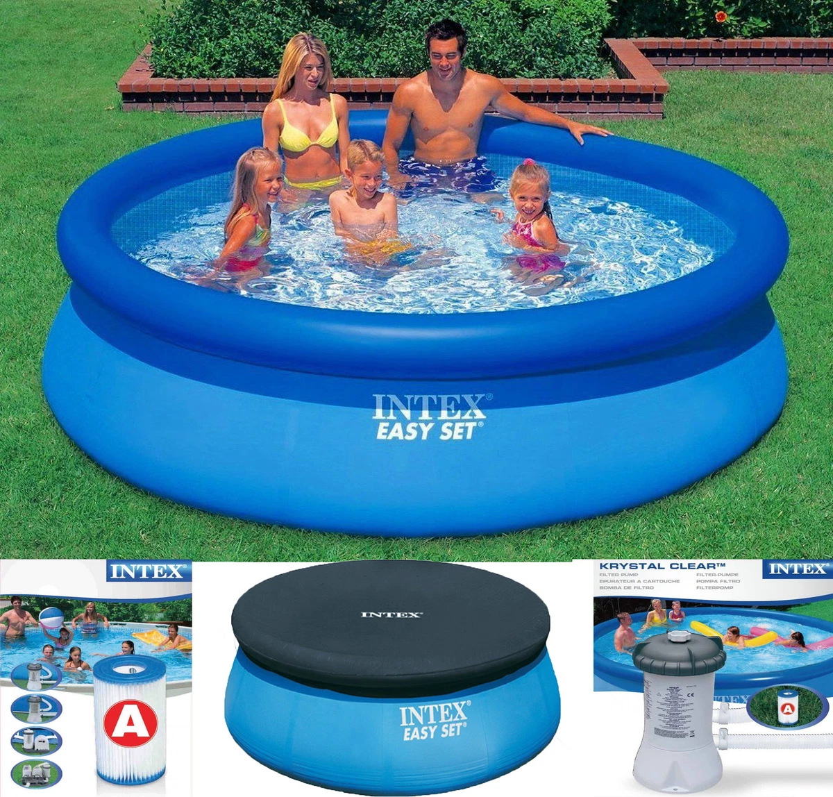 Intex easy set pool sales filter