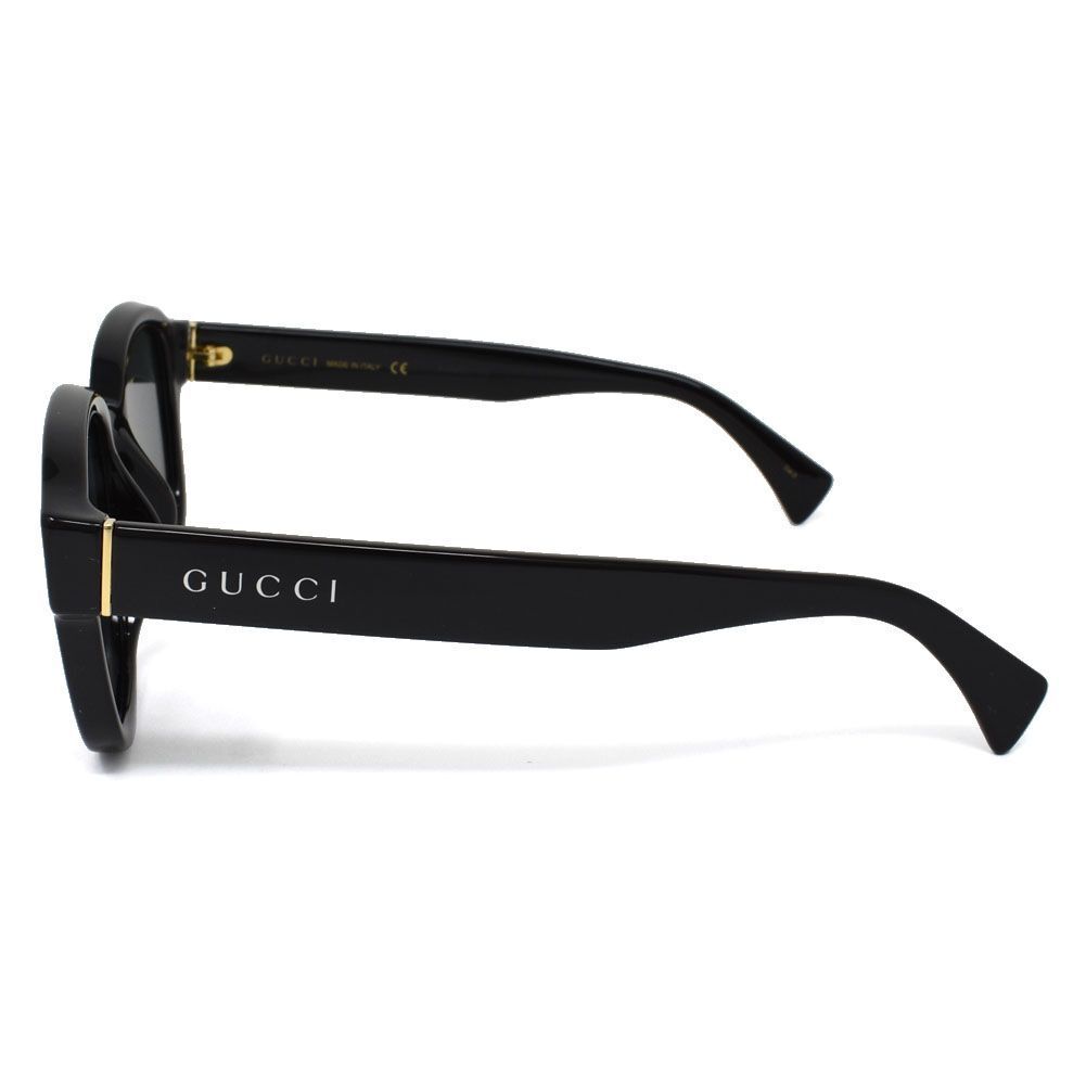 Gucci GG1140SK 001 Sunglasses Asian Fit UV Protection Black Lens