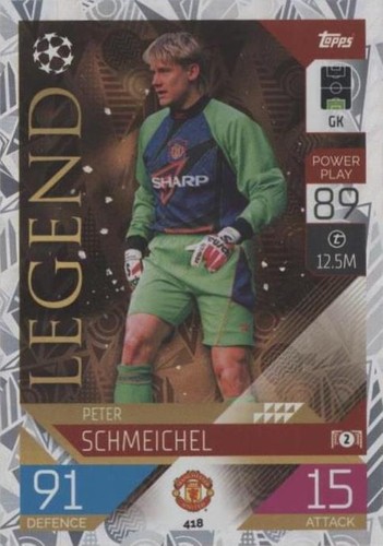 2022-23 Topps Match Attax UEFA Peter Schmeichel Legend | eBay