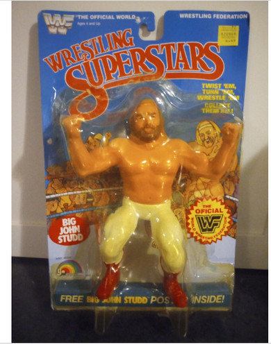 MOC Big John Studd Vintage 1984 WWF LJN Series 1 W...
