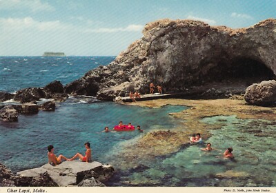 Postkarte Ghar Lapsi Malta [John Hinde] My Ref WQ