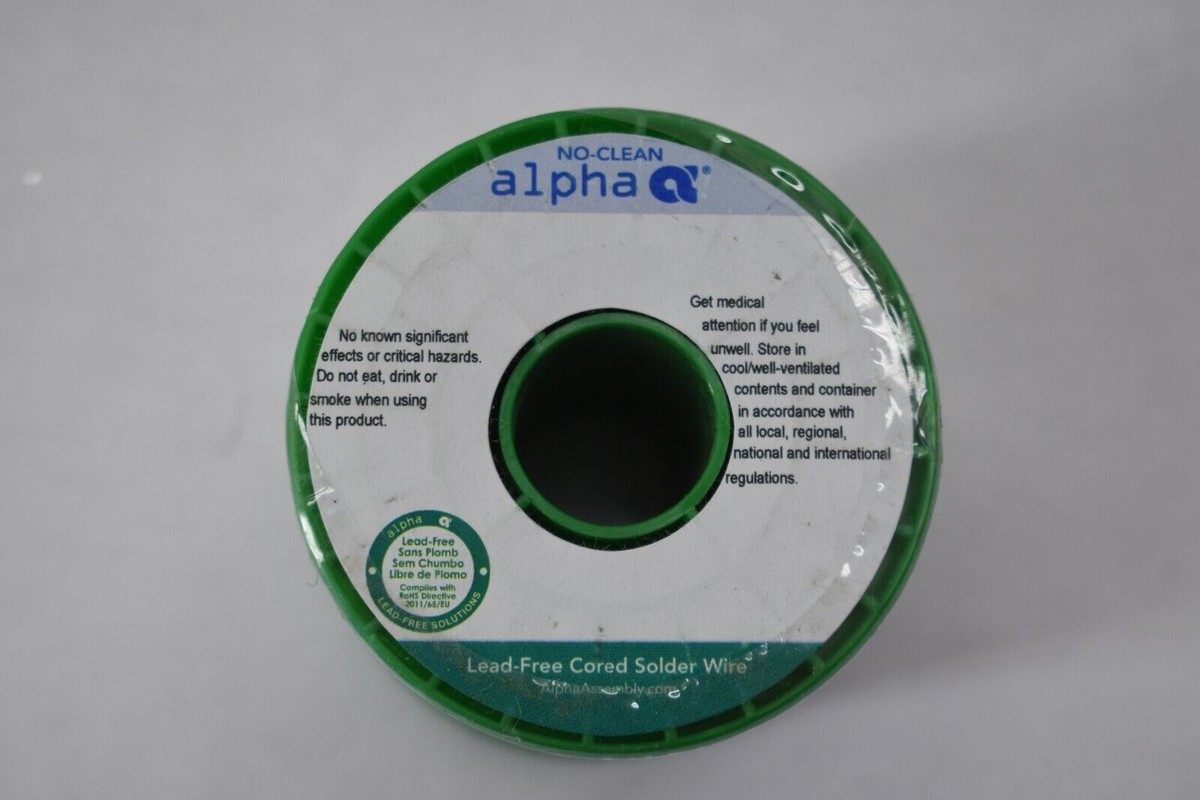 Alpha Telecore Lead Free Cored Solder Wire .025 Diameter Alpha Telecore Lead Free Cored Solder Wire .025 Diameter