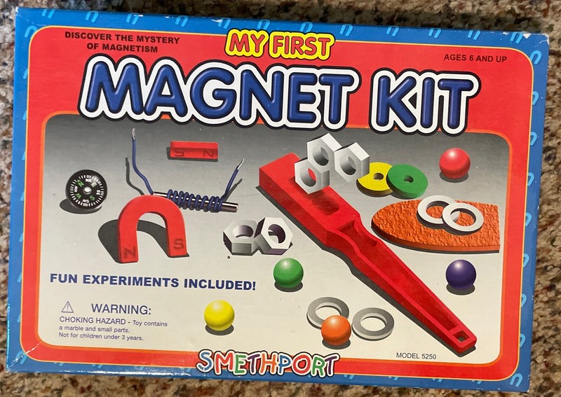 My First Magnetic Kit Smethport Age 6+ Science Experiments Included Homeschool