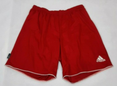 mens red adidas shorts