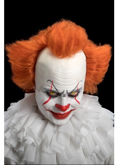Nuevo Pennywise Payaso Peluca Disfraz Stephen King's It Marrón Cabello Sintético