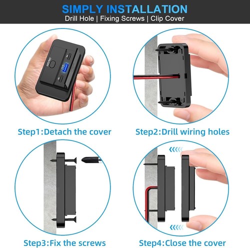 2PCS 3 Ports 12V RV Prise USB 90W, Double PD3.0 Type-C Charge Rapide 72W - Photo 15 sur 31