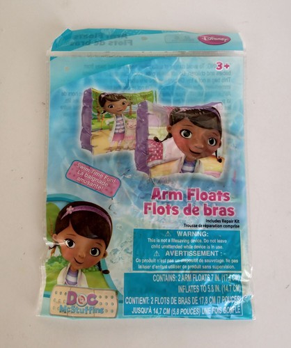 Disney Doc McStuffins Conjunto Niños Niña Brazalete Flotadores Anillo de Natación Piscina Playa Pelota Juguete - Imagen 8 de 10