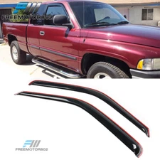 Fits 94-02 Dodge Ram 1500 2500 3500 Window Visors Rain Sun Guard Deflector