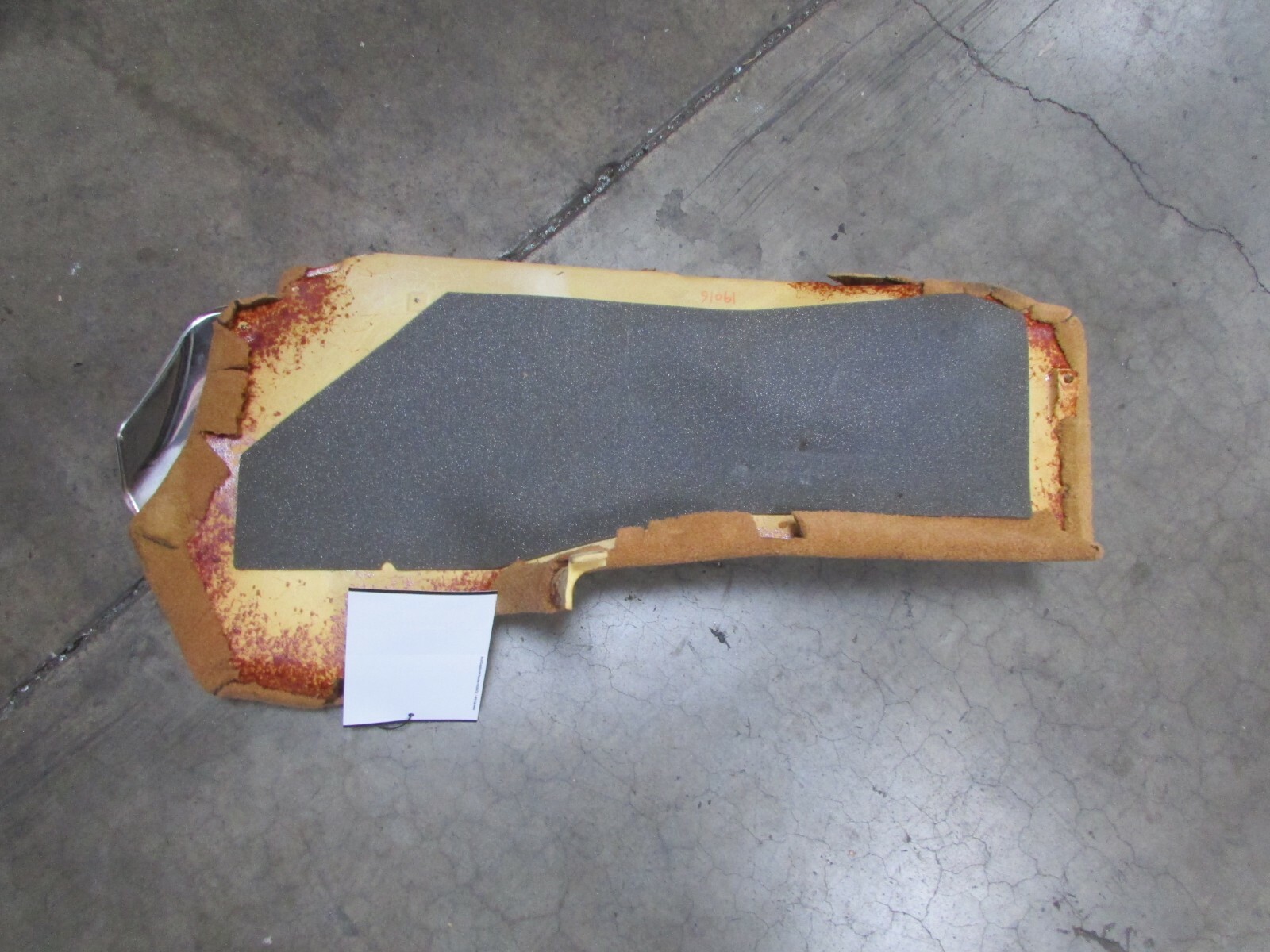 Ferrari 599 GTB, LH, Left Console Front Side Section Panel, Used, P/N 68557200