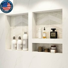 Nicho de ducha listo para azulejos, 32 pulgad...