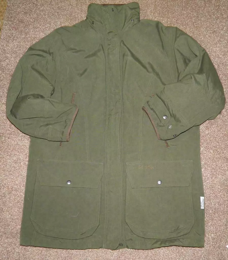 Green shooting best sale jacket
