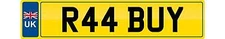 RAB Private number plate R44 BUY cherished car reg personal registration