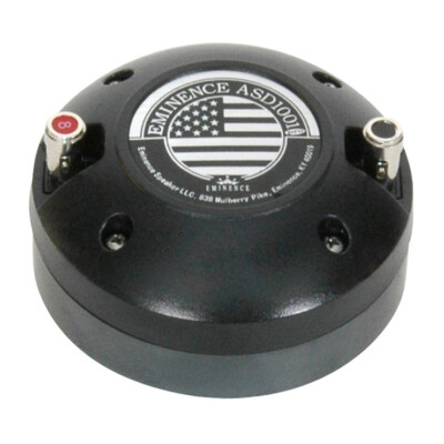 Eminence ASD1001B 50 W 8 Ohm 1'' Anschraub-Kompressionstreiber 