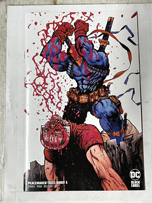 Peacemaker Tries Hard! #5B DC Black Label 2023 | Combined Shipping B&B