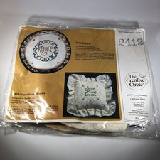 Vintage The Creative Circle Kit  2412 Cross Stitch Kit NEW Sealed
