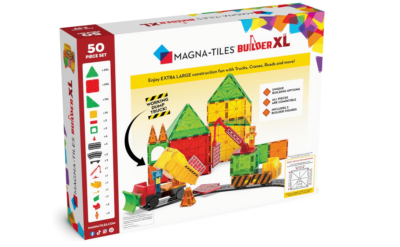 #ad MAGNA TILES Builder XL 50 Piece Magnetic Construction Set Free Shipping $51.95
