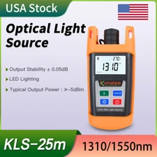 1310/1550nm Singlemode Optical Laser Source Komshine KLS-25 Fiber Optic Tester