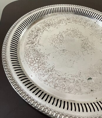 Vtg Webster Wilcox International Silver Co Silver Plated Vtg Webster Wilcox International Silver Co Silver Plated