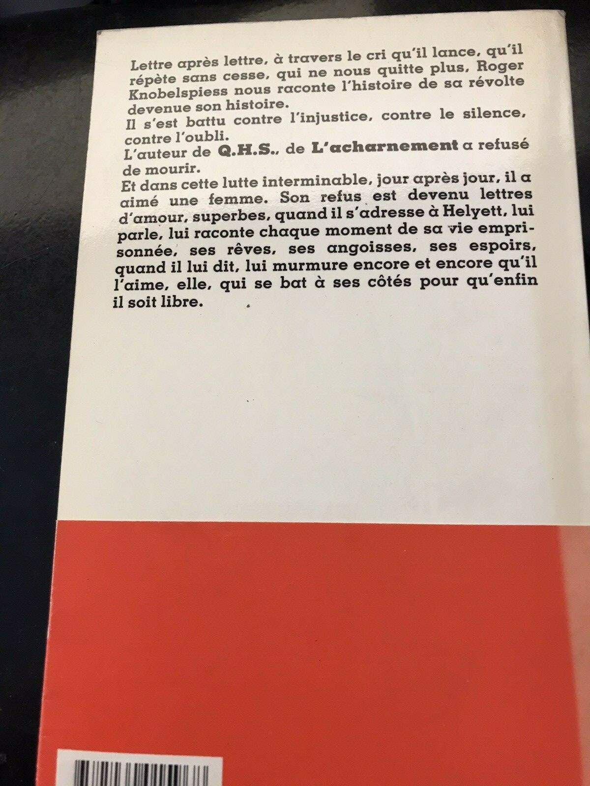 Mesrine Intime: Lettres De Prison à Son Avocate ROGER KNOBELSPIESS LETTRES DE PRISON BANDE ANNONCE ED ORIGINALE | eBay