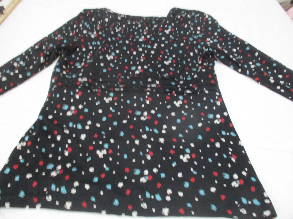 Blusa mujer halógena negra lunares talla XL #05 Foto 3 de 4