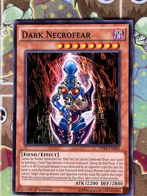 yugioh card dark necrofear YuGiOh Trading Card Game Legendary Collection 3 Ultra Rare Dark Necrofear LC03-EN002