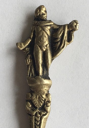 Vintage Souvenir Spoon Collectible Italy Scalloped Shell Scoop