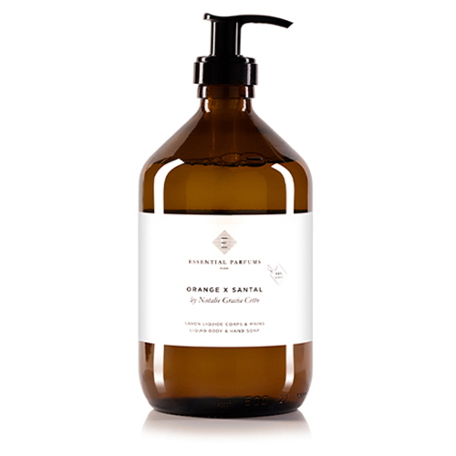 ORANGE X SANTAL Sapone Liquido 500ML  -  Essential Parfums
