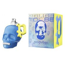 POLICE TO BE GOODVIBES 125ML EAU DE TOILETTE SPRAY FOR MEN BRAND NEW & SEALED