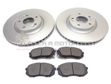 Front 2 Brake Discs And Pads For Kia Soul 1.6 CRDi GDi 14-18 (Check Size 320mm)