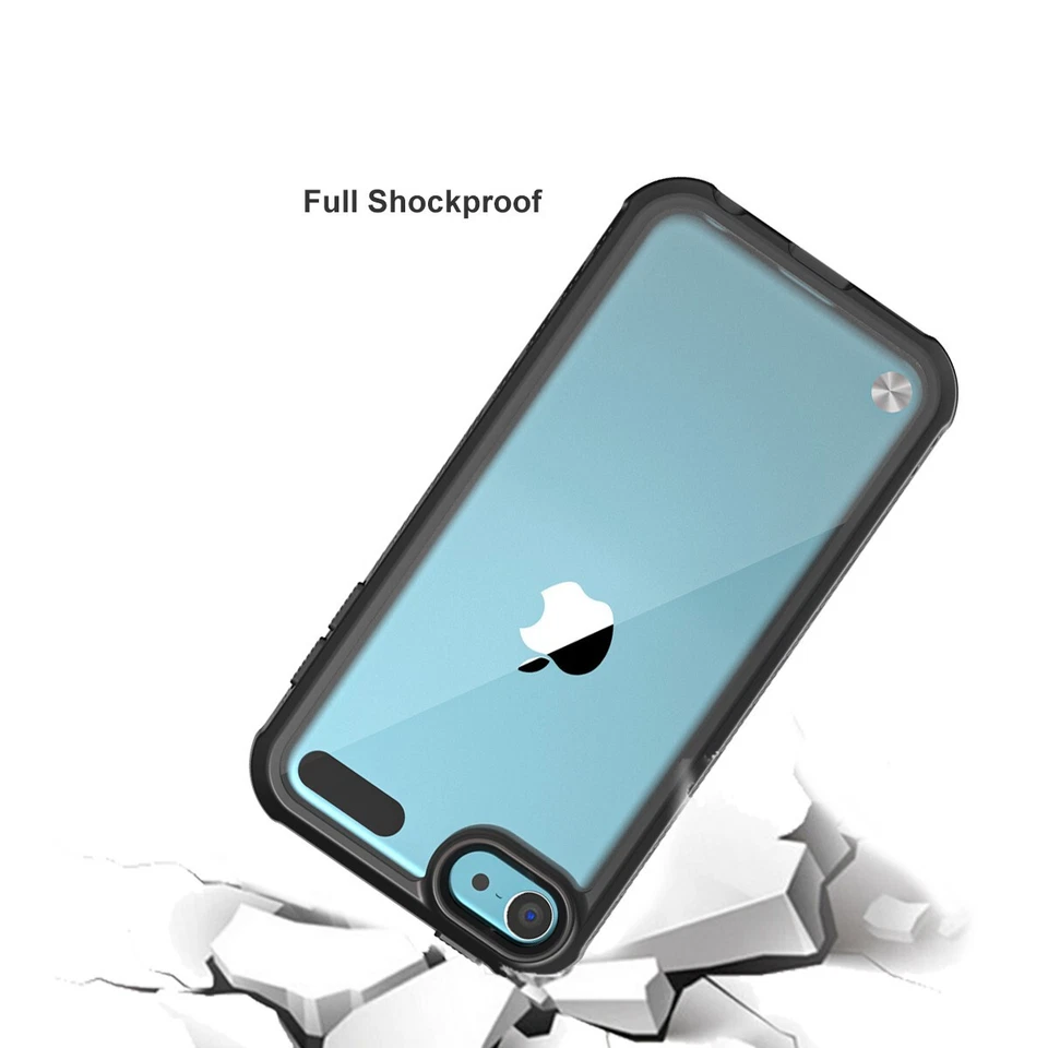 For Apple iPod Touch 7th/6th/5th Generation Case Shockproof Heavy Duty Cover blk - Image 4 of 4